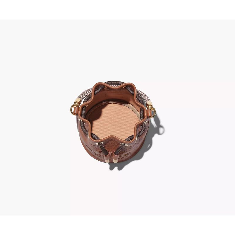 MARC JACOBS The Leather Mini Bucket Bag image number 2